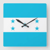 Uhr mit Flagge von Honduras (Vorderseite)