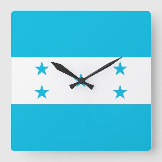 Uhr mit Flagge von Honduras (Vorderseite)