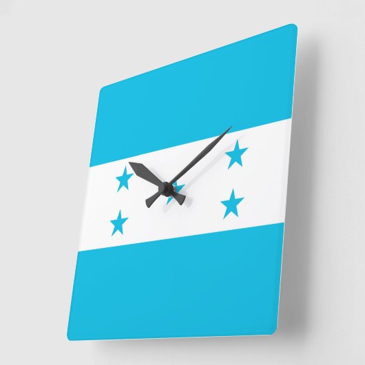 Uhr mit Flagge von Honduras (Winkel)