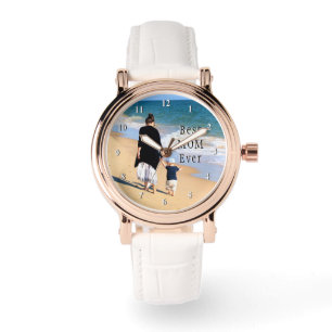 Uhr mit individuellem Foto-Geschenk Ihre Fotos Bes