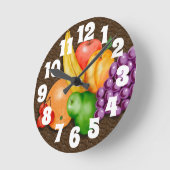 Uhr mit Obst (Winkel)