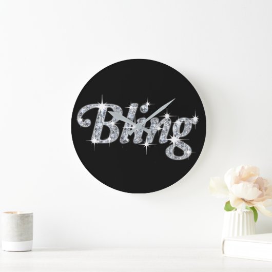 Uhr mit rautendem Imitat (Zuhause)