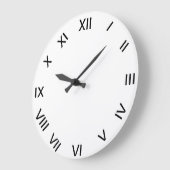 UHR MIT RÖMISCHEN ZIFFERN (Winkel)