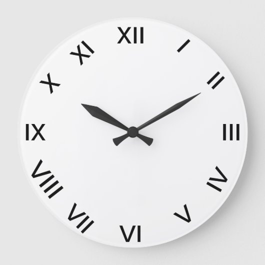 UHR MIT RÖMISCHEN ZIFFERN (Vorderseite)