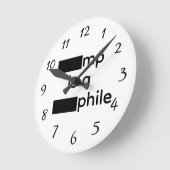 Uhr mit Schwärzungen (Winkel)