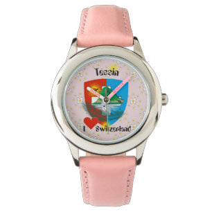 Uhr mit Schweizer-Entwurf Tessin die Schweiz