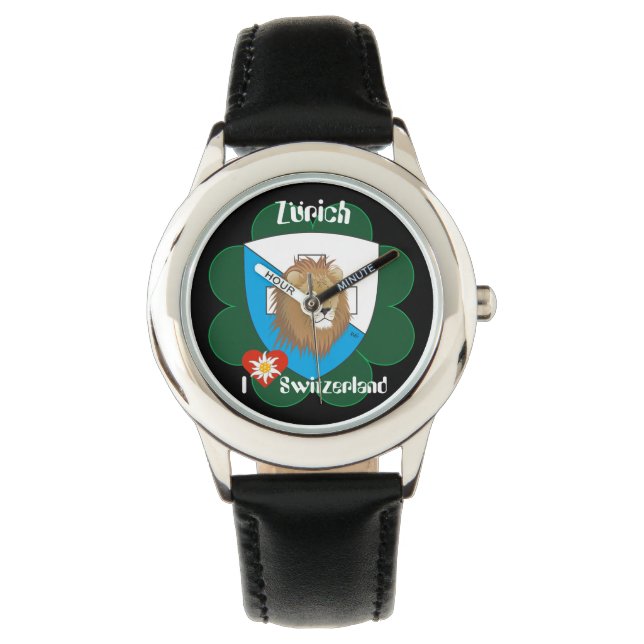 Uhr mit Schweizer-Entwurf Zürich die Schweiz (Vorderseite)