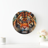 Uhr mit Tiger-Design (Zuhause)
