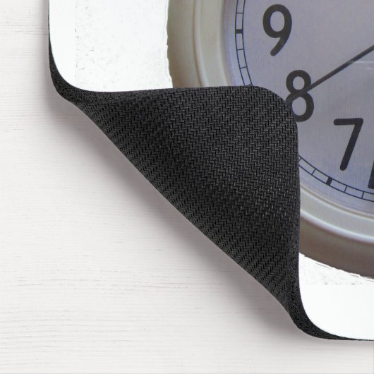 Uhr Mousepad (Ecke)
