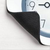 Uhr Mousepad (Ecke)