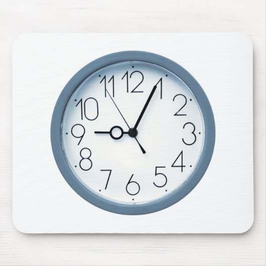 Uhr Mousepad (Vorne)