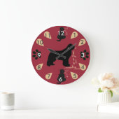 Uhr ~ Neufundland-Geifer (Zuhause)