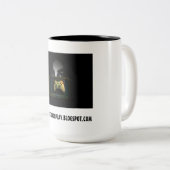 UHR ODER SPIEL-TASSE ZWEIFARBIGE TASSE (VorderseiteRechts)