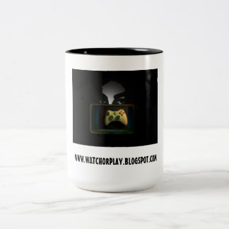 UHR ODER SPIEL-TASSE ZWEIFARBIGE TASSE