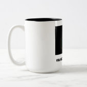 UHR ODER SPIEL-TASSE ZWEIFARBIGE TASSE (Links)