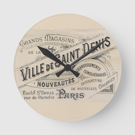 Uhr Paris, Frankreich (Vorderseite)