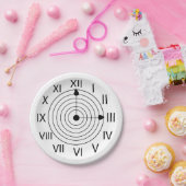 Uhr Party Pappteller (Party)