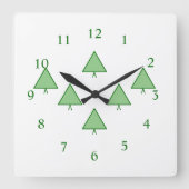 Uhr - Pinienwald (Vorderseite)