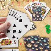 Uhr Poker Deck Spielkarten
