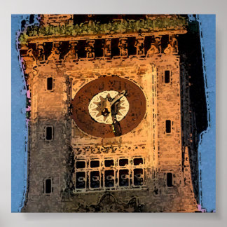 Uhr Poster