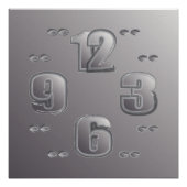 Uhr Poster (Vorderseite)