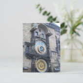 Uhr Postkarte (Stehend Vorderseite)