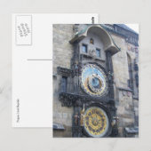 Uhr Postkarte (Vorne/Hinten)