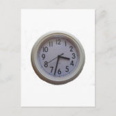 Uhr Postkarte (Vorderseite)