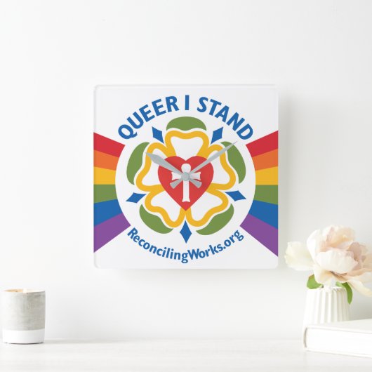 Uhr "Queer Stand" (Zuhause)