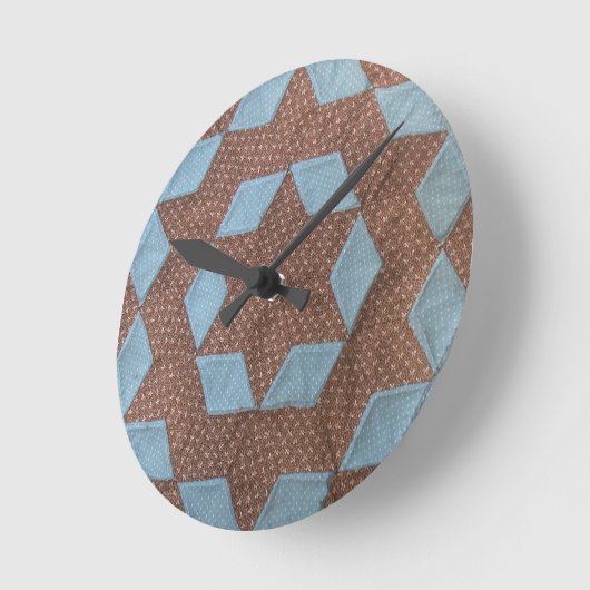 uhr - Quilt - Schlossmuster (Winkel)