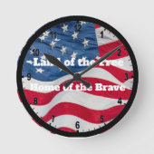 Uhr RR - Land der freien Zuhause der Brave (Vorderseite)