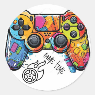 Uhr Runder Aufkleber