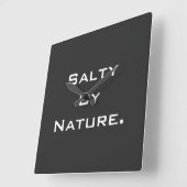 Uhr "SaltyByNature" (Winkel)