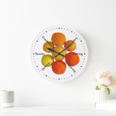 Uhr - Sammelbälle für Garne aus Fibre Arts (Zuhause)