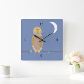 Uhr - Schale und Mond (Zuhause)