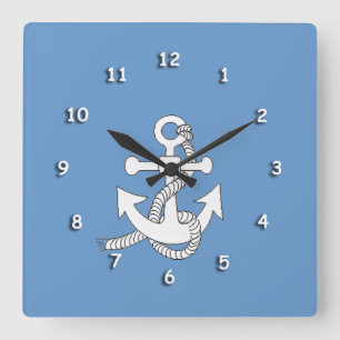 Uhr - Schiff Anker