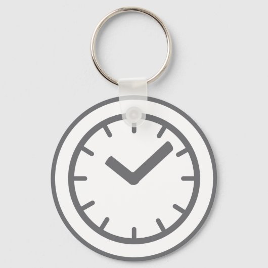 Uhr Schlüsselanhänger (Vorderseite)