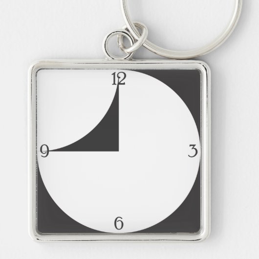 Uhr Schlüsselanhänger (Vorne)