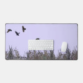 Uhr Schreibtischunterlage (Tastatur & Maus)