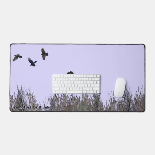 Uhr Schreibtischunterlage (Tastatur & Maus)