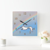 Uhr - Seagull mit Rainbow Highlights (Zuhause)