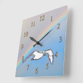 Uhr - Seagull mit Rainbow Highlights (Winkel)