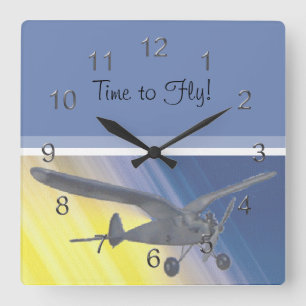 Uhr - Spuk - Zeit zu fliegen