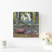 Uhr "Stone Wall" (Zuhause)