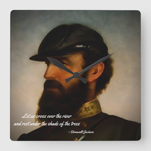 Uhr Stonewalls Jackson (Vorderseite)