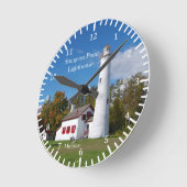 Uhr Sturgeon Point Lighthouse (Winkel)