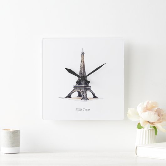 Uhr Tour Eiffel Paris Frankreich (Zuhause)