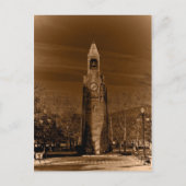 Uhr Tower Corny Postkarte (Vorderseite)