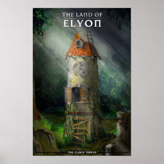 Uhr-Tower-Poster Poster