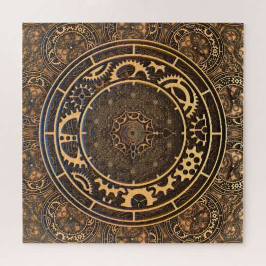 Uhr und Zeit Puzzle (Horizontal)